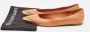 Alexander McQueen Pre-owned Leather flats Beige Dames - Thumbnail 9