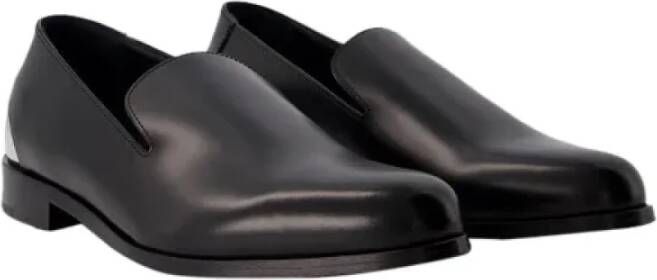 Alexander McQueen Pre-owned Leather flats Black Dames