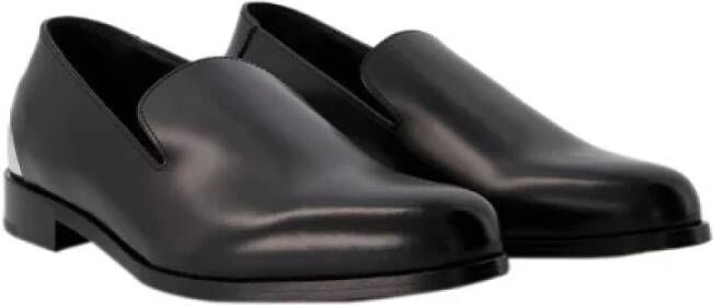 Alexander McQueen Pre-owned Leather flats Black Dames