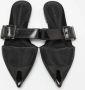 Alexander McQueen Pre-owned Leather flats Black Dames - Thumbnail 2