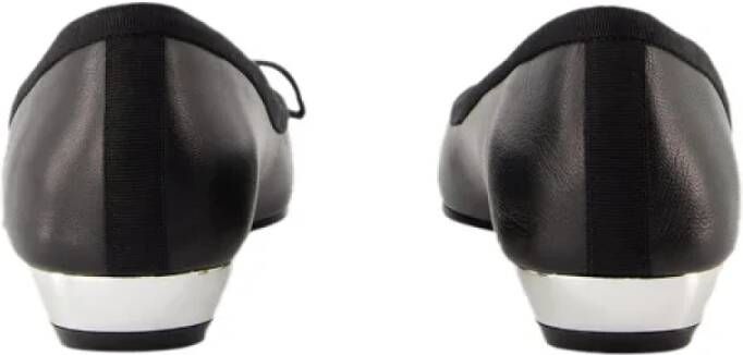 Alexander McQueen Pre-owned Leather flats Black Dames