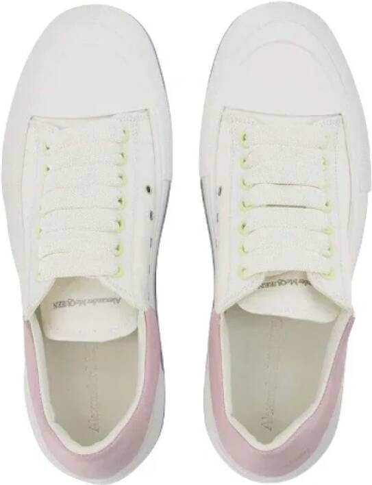 Alexander McQueen Pre-owned Leather flats White Dames