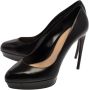 Alexander McQueen Pre-owned Leather heels Black Dames - Thumbnail 3