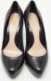 Alexander McQueen Pre-owned Leather heels Black Dames - Thumbnail 3