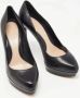 Alexander McQueen Pre-owned Leather heels Black Dames - Thumbnail 4