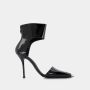 Alexander McQueen Pre-owned Leather heels Black Dames - Thumbnail 2