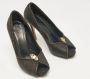 Alexander McQueen Pre-owned Leather heels Black Dames - Thumbnail 3