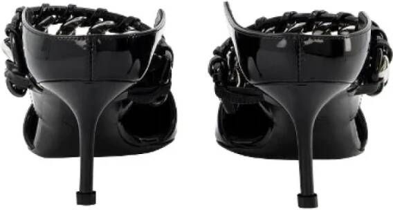 Alexander McQueen Pre-owned Leather heels Black Dames