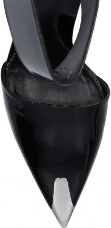 Alexander McQueen Pre-owned Leather heels Black Dames