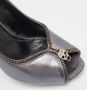 Alexander McQueen Pre-owned Leather heels Gray Dames - Thumbnail 7