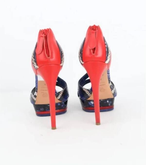 Alexander McQueen Pre-owned Leather heels Multicolor Dames