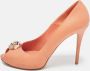 Alexander McQueen Pre-owned Leather heels Orange Dames - Thumbnail 2