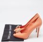 Alexander McQueen Pre-owned Leather heels Orange Dames - Thumbnail 9