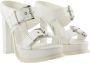 Alexander McQueen Pre-owned Leather heels White Dames - Thumbnail 2