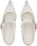 Alexander McQueen Pre-owned Leather mules White Dames - Thumbnail 4