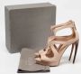 Alexander McQueen Pre-owned Leather sandals Beige Dames - Thumbnail 8