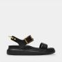 Alexander McQueen Pre-owned Leather sandals Black Dames - Thumbnail 2