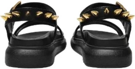 Alexander McQueen Pre-owned Leather sandals Black Dames