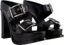 Alexander McQueen Pre-owned Leather sandals Black Dames - Thumbnail 2