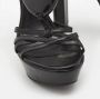 Alexander McQueen Pre-owned Leather sandals Black Dames - Thumbnail 7