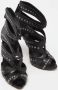 Alexander McQueen Pre-owned Leather sandals Black Dames - Thumbnail 4