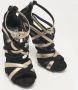 Alexander McQueen Pre-owned Leather sandals Black Dames - Thumbnail 3