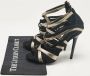 Alexander McQueen Pre-owned Leather sandals Black Dames - Thumbnail 8