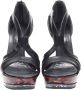 Alexander McQueen Pre-owned Leather sandals Black Dames - Thumbnail 3