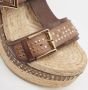 Alexander McQueen Pre-owned Leather sandals Brown Dames - Thumbnail 8