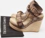 Alexander McQueen Pre-owned Leather sandals Brown Dames - Thumbnail 9