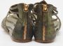 Alexander McQueen Pre-owned Leather sandals Green Dames - Thumbnail 5