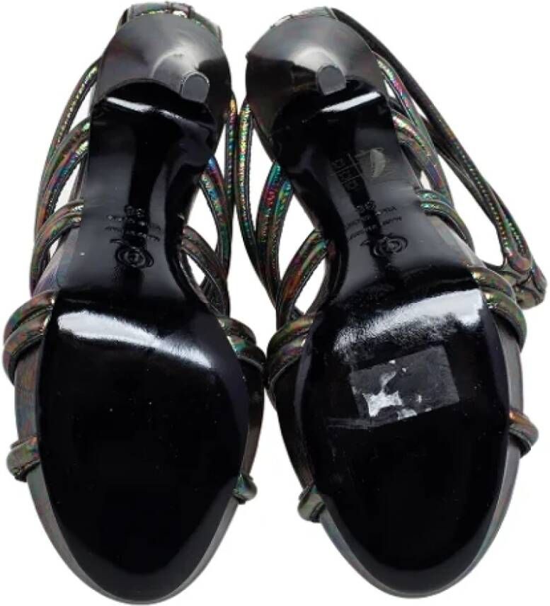 Alexander McQueen Pre-owned Leather sandals Multicolor Dames