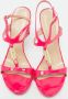 Alexander McQueen Pre-owned Leather sandals Pink Dames - Thumbnail 2