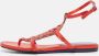 Alexander McQueen Pre-owned Leather sandals Red Dames - Thumbnail 2