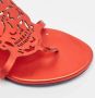 Alexander McQueen Pre-owned Leather sandals Red Dames - Thumbnail 7