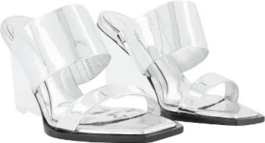 Alexander McQueen Pre-owned Leather sandals White Dames