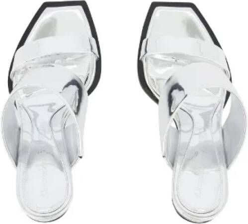 Alexander McQueen Pre-owned Leather sandals White Dames