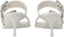 Alexander McQueen Pre-owned Leather sandals White Dames - Thumbnail 3