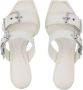 Alexander McQueen Pre-owned Leather sandals White Dames - Thumbnail 4