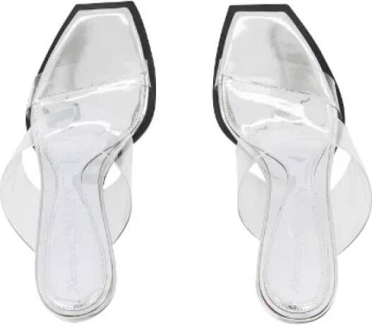 Alexander McQueen Pre-owned Leather sandals White Dames