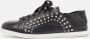 Alexander McQueen Pre-owned Leather sneakers Black Dames - Thumbnail 2