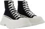 Alexander McQueen Pre-owned Leather sneakers Black Dames - Thumbnail 2