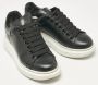 Alexander McQueen Pre-owned Leather sneakers Black Dames - Thumbnail 4