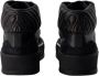 Alexander McQueen Pre-owned Leather sneakers Black Heren - Thumbnail 3