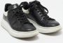 Alexander McQueen Pre-owned Leather sneakers Black Heren - Thumbnail 4