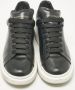 Alexander McQueen Pre-owned Leather sneakers Black Heren - Thumbnail 3