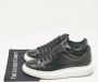 Alexander McQueen Pre-owned Leather sneakers Black Heren - Thumbnail 9