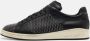 Alexander McQueen Pre-owned Leather sneakers Black Heren - Thumbnail 2