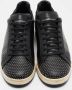 Alexander McQueen Pre-owned Leather sneakers Black Heren - Thumbnail 3