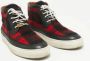 Alexander McQueen Pre-owned Leather sneakers Black Heren - Thumbnail 2